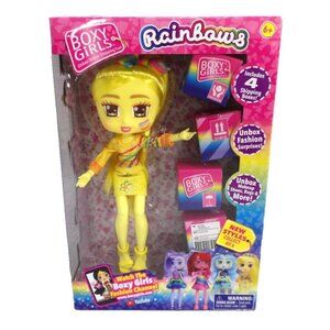 BOXY GIRLS Rainbows GOLDIE 8" fashion doll YouTube JAY AT PLAY 2019, NEW